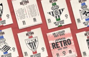 LALIGA llevará equipaciones históricas al campo en su primera jornada retro