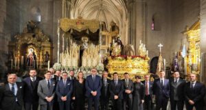ASET realiza su tradicional ofrenda floral al Cristo de la Salud y Buen Viaje en el año de su centenario