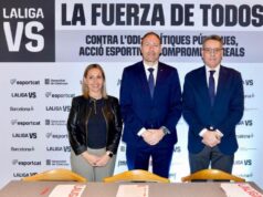 Laliga intensifica su compromiso contra el odio junto al Gobierno de Cataluña