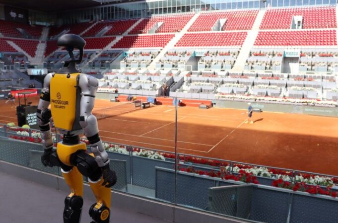 Prosegur Security combina vigilancia y robótica en el Mutua Madrid Open 2026