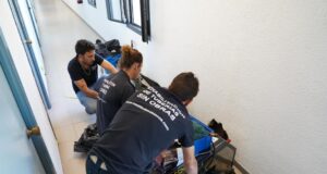 Castillo Nevado apuesta por técnicas innovadoras para rehabilitar desagües sin necesidad de obra