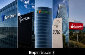 Telefónica, Acciona, Iberdrola, Puig y Santander destacan ante ChatGPT en el IBEX 35