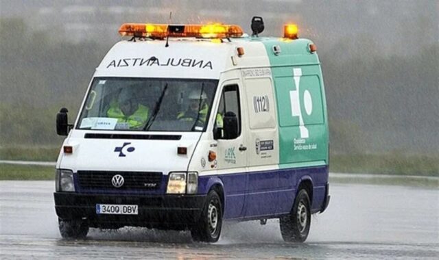 Ambulancia del País Vasco. EFE