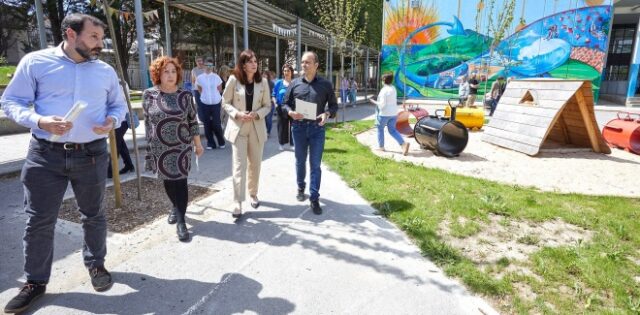 La ikastola Odón de Apraiz estrena su patio naturalizado Noticias de