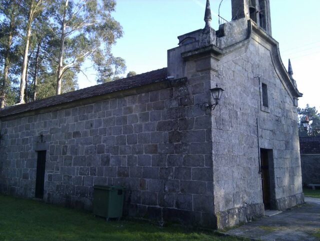 Imagen de una Iglesia Parroquial donde impartía misa Pepe Ubeira.