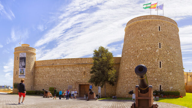 Castillo de Santa Ana, en Roquetas de Mar. (Turismo de Roquetas de Mar)