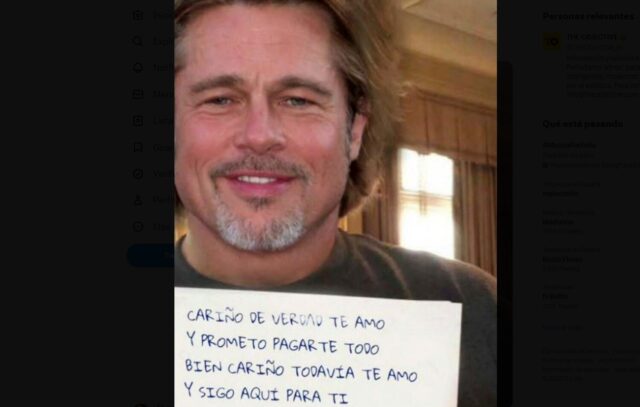 Brad Pitt Falso