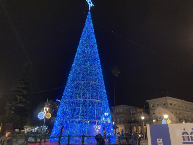 Esta es la fecha prevista para el encendido del alumbrado de Navidad en Pontevedra