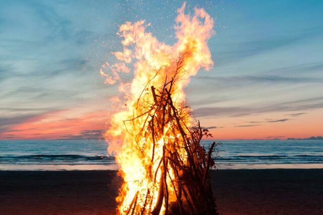 Estas son las restricciones para encender hogueras de san Xoán y san Pedro en las playas de Pontevedra